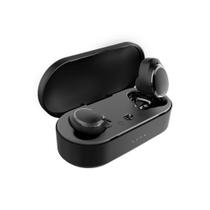 Fone De Ouvido Sem Fio Letron Slim Preto - Estéreo Intra-Auricular Com Case Bluetooth