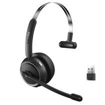 Fone de ouvido sem fio LEVN com microfone Bluetooth v5.2 65Hrs