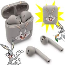 Fone De Ouvido Sem Fio Looney Tunes Earbuds Bluetooth 5.0