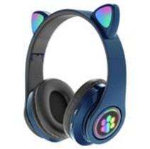 Fone De Ouvido Sem Fio Orelha De Gatinho Gato Headphone Led Sem Fio Com Microfone Fone De Ouvido Sem Fio Orelha De Gatinho Gato Headphone Led Sem Fio Com Microfone