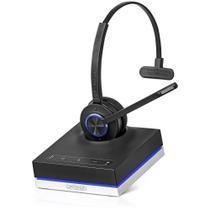 Fone de ouvido sem fio para escritório Leitner LH670 com microfone para telefone e PC