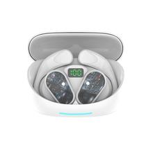 Fone de ouvido sem fio para esportes com ajuste de rotação de condução óssea OWS 90 Bt 5.3 TWS