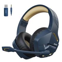 Fone de ouvido sem fio para jogos BINNUNE 2,4 GHz com Bluetooth 5.3 PS5/PS4/PC Fone de ouvido sem fio para jogos BINNUNE 2,4 GHz com Bluetooth 5.3 PS5/PS4/PC