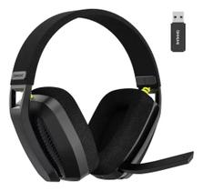 Fone de ouvido sem fio para jogos BINNUNE para PC PS4 PS5 48H com bateria