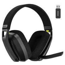 Fone de ouvido sem fio para jogos BINNUNE para PC PS4 PS5 48H com bateria