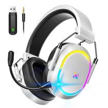 Fone de ouvido sem fio para jogos Taiahiro para PS5 PS4 com Bluetooth