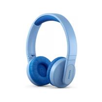 Fone de ouvido sem fio PHILIPS K4206 Kids Bluetooth 28h Battery Blue