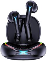 Fone de Ouvido Sem Fio Quanta QTAGE10 Eclipse Gamer TWS Bluetooth Fone de Ouvido Sem Fio Quanta QTAGE10 Eclipse Gamer TWS Bluetooth