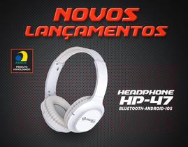 Fone de Ouvido Sem Fio Stereo Bluetooth HP-47 Pmcell Fone de Ouvido Sem Fio Stereo Bluetooth HP-47 Pmcell