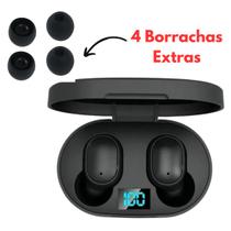 Fone de Ouvido Sem Fio True E6S Bluetooth 5.3 Weireless