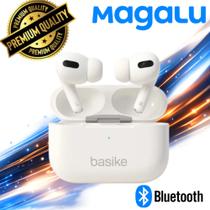 Fone de Ouvido Sem Fio TWS Basike Ba-FON6694 Bluetooth 5.3 Som Hi-Fi e Encaixe Ergonômico