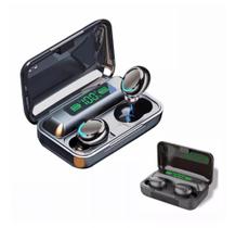 Fone De Ouvido Sem Fio Tws Bluetooth 5.1 C/ Microfone Cor Preto