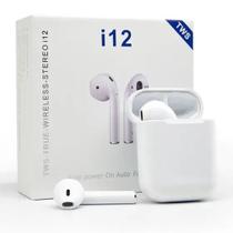 Fone de Ouvido Sem Fio TWS i12 Bluetooth Touch Recarregavel Fone de Ouvido Sem Fio TWS i12 Bluetooth Touch Recarregavel