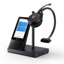 Fone de ouvido sem fio Yealink WH66 com tela de 4 polegadas, DECT e Bluetooth