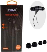 Fone De Ouvido Sem Ruído Lelong Le-0201 Cor Preto