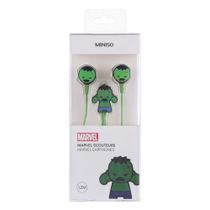 Fone de ouvido série marvel hulk modelo auricular