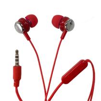 Fone de Ouvido SNK-K16 KWY Bass Vermelho - Quanhe