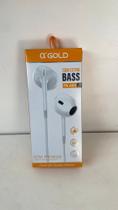 Fone de ouvido som extra base branco