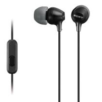 Fone de Ouvido Sony MDR-EX15AP - Preto Fone de Ouvido Sony MDR-EX15AP - Preto
