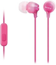 Fone de ouvido Sony MDR-EX15AP Rosa