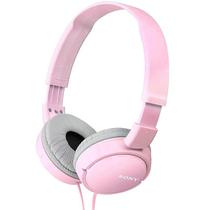 Fone de Ouvido Sony MDR-ZX110/PZ com Cabo de 1.2 Metros - Rosa/Branco Fone de Ouvido Sony MDR-ZX110/PZ com Cabo de 1.2 Metros - Rosa/Branco