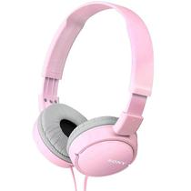 Fone de Ouvido Sony MDR-ZX110/PZ com Cabo de 1.2 Metros - Rosa/Branco Fone de Ouvido Sony MDR-ZX110/PZ com Cabo de 1.2 Metros - Rosa/Branco
