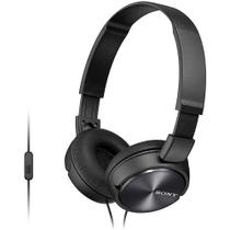 Fone de Ouvido Sony MDR-ZX310AP com Microfone e Cabo de 1,2m - Preto