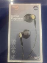 Fone de ouvido Stereo Earphone Fone de ouvido Stereo Earphone
