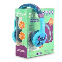 Fone De Ouvido Stitch Disney Headphone Infantil Com Fio