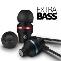 Fone De Ouvido Super Bass Confort 3,5mm Pino P2