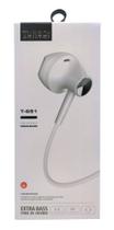 Fone de ouvido T-651 extra bass com microfone - HI-Turbo