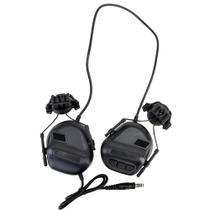 Fone de ouvido tático ATAIRSOFT Unlimited Power Intercom Preto