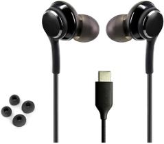 Fone De Ouvido Tipo C Cabo Resistente Compatível Samsung Galaxy M15,A15,M54,A55,S20,S21,S22,S23,S24