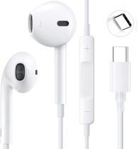 Fone de Ouvido Tipo C com Microfone Compatível com Todos Celulares com Entrada USB-C Fone de Ouvido Tipo C com Microfone Compatível com Todos Celulares com Entrada USB-C