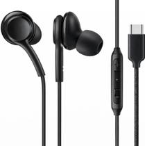 Fone De Ouvido Tipo C Compatível Com Celular Samsung C/ Fio Fone De Ouvido Tipo C Compatível Com Celular Samsung C/ Fio