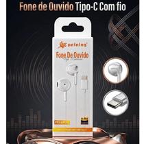 Fone de Ouvido Tipo-C Intra Auricular PEI-EP110 Fone de Ouvido Tipo-C Intra Auricular PEI-EP110