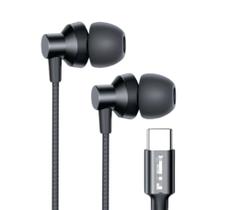 Fone de ouvido tipo c para Samsung S20 S21 fe S22 ultra S23 Fio reforçado - KMT