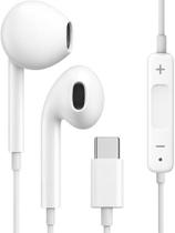 Fone de Ouvido Tipo C Peining Som Estéreo HD Microfone Integrado Conexão Digital Alta Qualidade, Compativel com Samsung