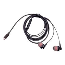 Fone de Ouvido Tipo-C Preto Bright Fone de Ouvido Tipo-C Preto Bright