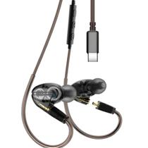 Fone de Ouvido Tipo C Preto Dylan DC-25
