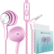 Fone de Ouvido Tipo P3 Extra Bass Com Microfone 1 metro