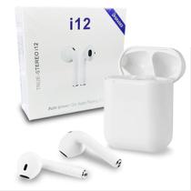 Fone De Ouvido Tws Earbuds I12 Sem Fio Touch Recarregável - Sp Mix