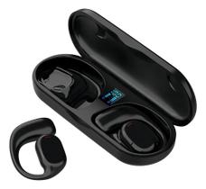Fone De Ouvido Tws Fn-b08 Sem Fio Condução Óssea Cor Preto Fone De Ouvido Tws Fn-b08 Sem Fio Condução Óssea Cor Preto