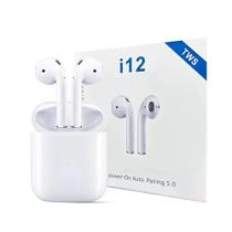 Fone de Ouvido TWS l12 Sem Fio - Branco