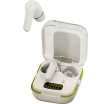 Fone de Ouvido TWS Wireless Bluetooth 5.4 Branco Deep Bass Fone de Ouvido TWS Wireless Bluetooth 5.4 Branco Deep Bass
