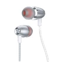 Fone de Ouvido Type C Rubber Premium prata