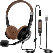 Fone de ouvido USB Arama com cancelamento de ruído de microfone