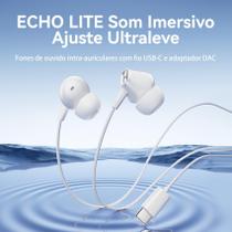 Fone De Ouvido Usb-c Com Fio Intra Auricular Vention Preto