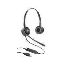 Fone de ouvido USB Spracht HS-WD-USB-2 Dual Ear para softphone PC/Mac Fone de ouvido USB Spracht HS-WD-USB-2 Dual Ear para softphone PC/Mac