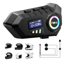 Fone De Ouvido Voren Bluetooth Headset Rgb Para Capacete Sem Fio